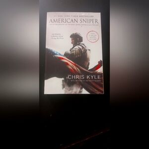 American Sniper by Chris Kyle - Paperback in White, Black & Red